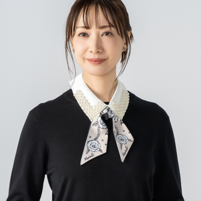 MARIAL 付け衿スカーフ