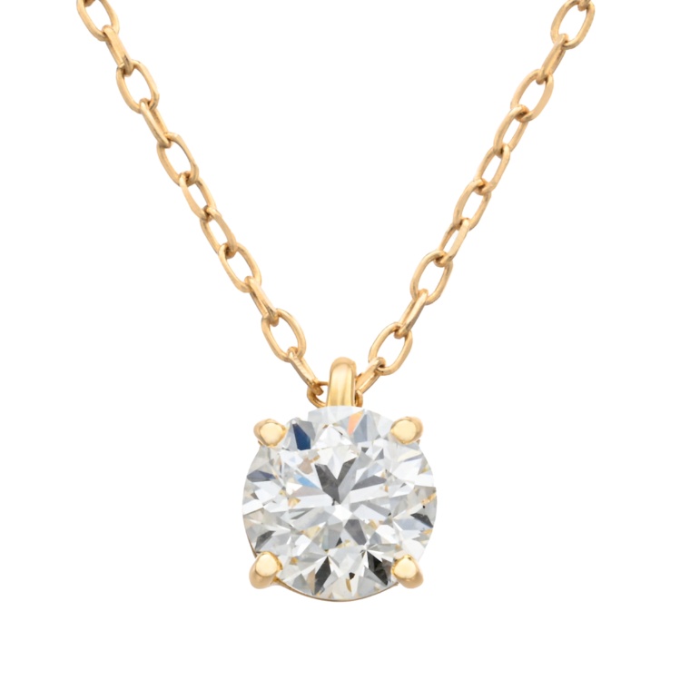 ナミビア産ダイヤモンド ペンダント 1.0ctUP