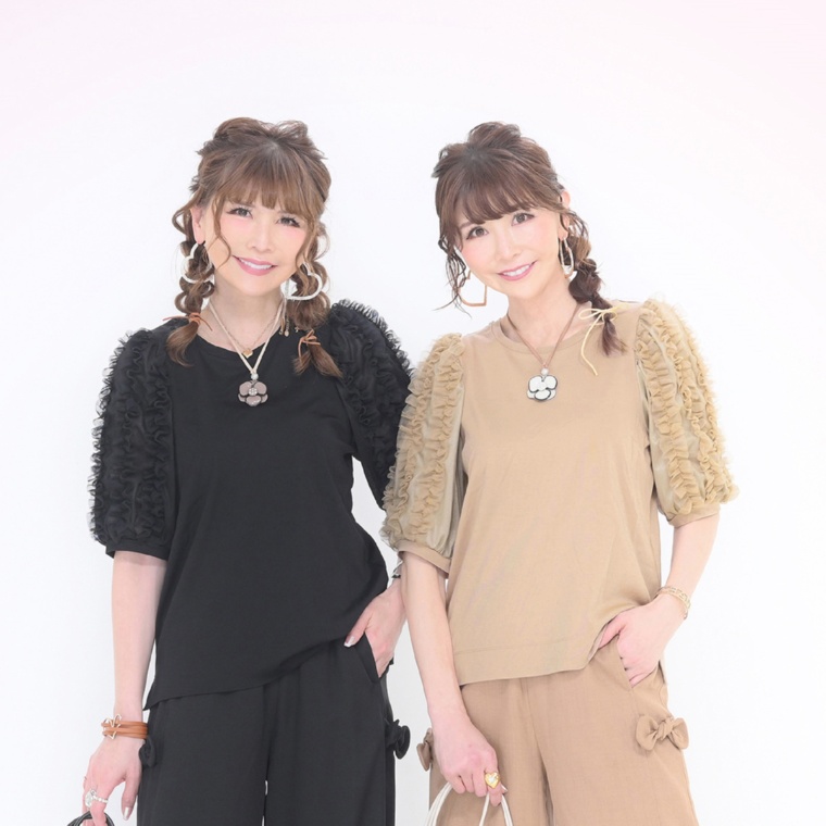 &LOVE 着映え美人なチュールふりるプルオーバー