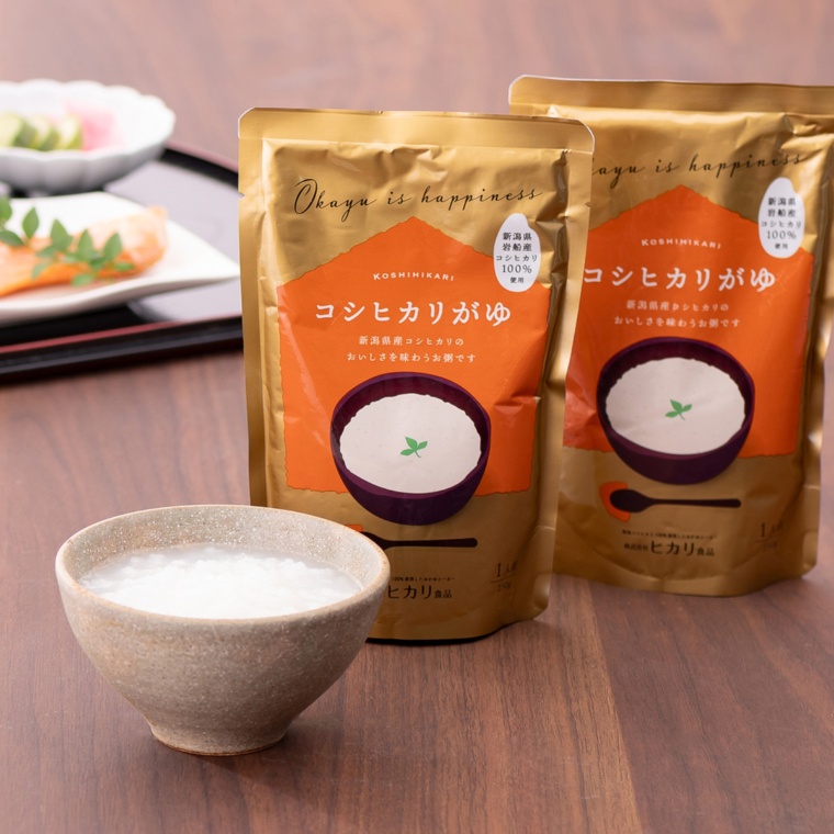 ヒカリ食品 新潟産コシヒカリ白がゆ20パック