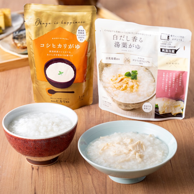 ヒカリ食品 コシヒカリ白がゆ&湯葉がゆ 16パック