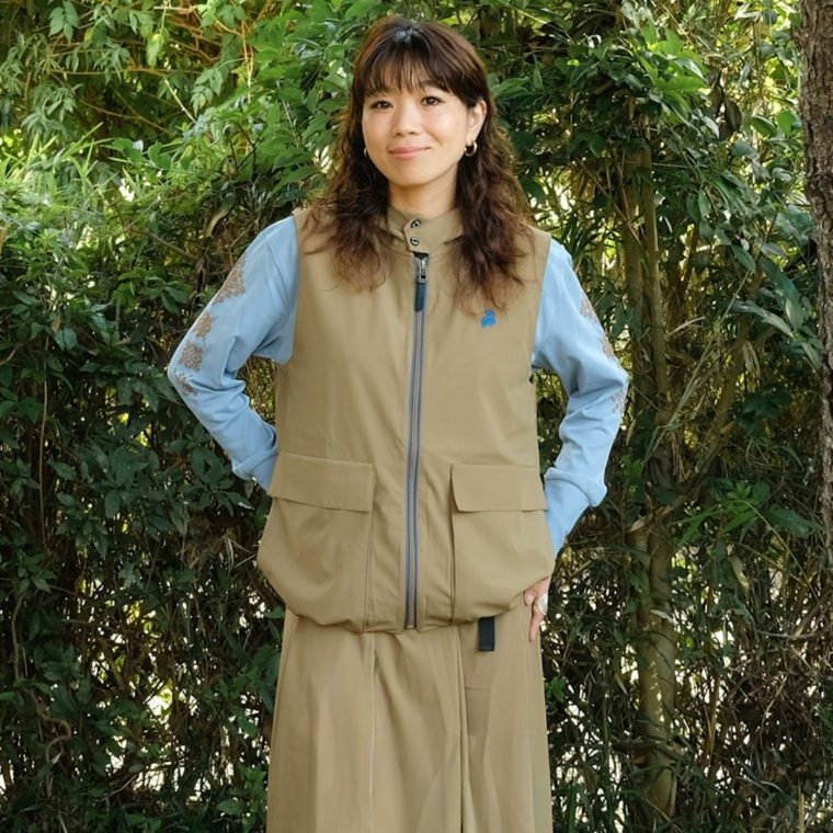 Carney マルチエフェクトスリーブレスマウンテンパーカー