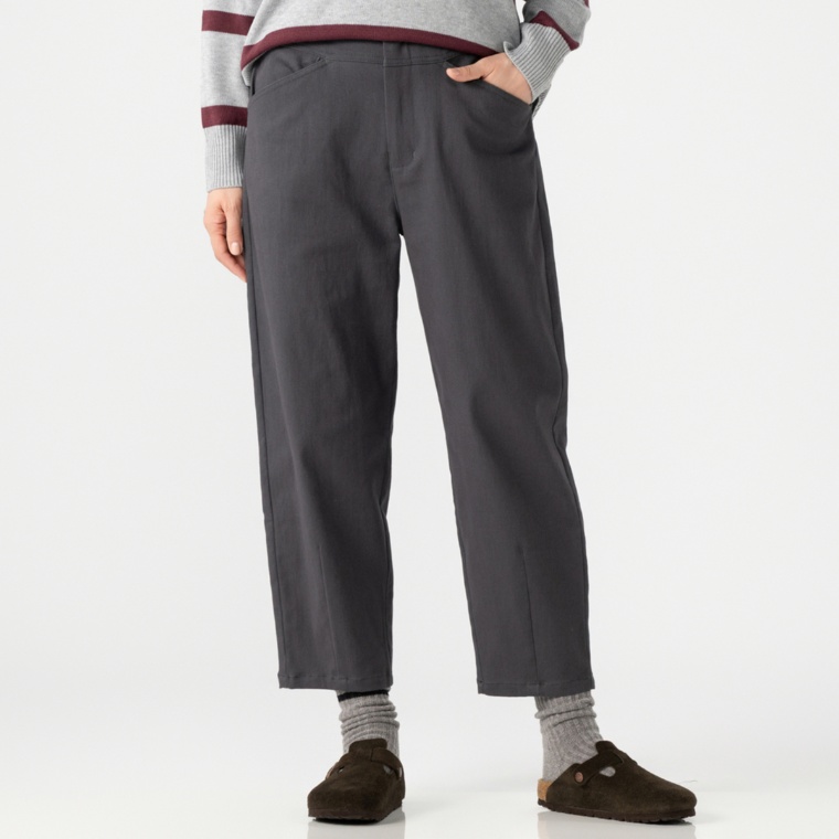 Carney コクーンシルエット クロップドワークパンツ