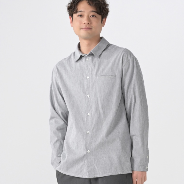 Lucca Uomo alla moda コードレーンシャツ