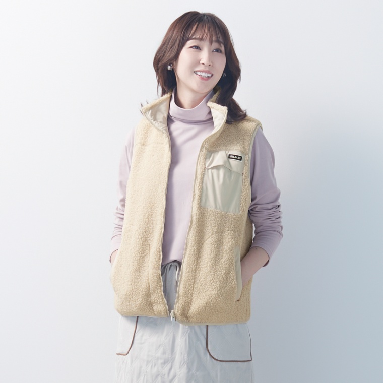 UNILOA3C 2WAYモコモコキルトベスト