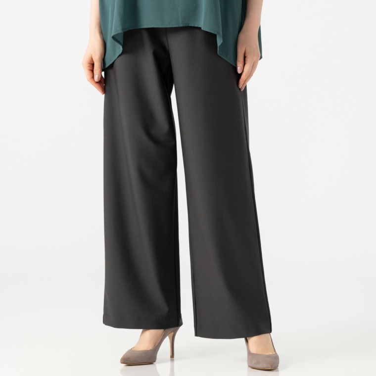 Provador 日本製美脚シリーズ ハイテンションワイドパンツ