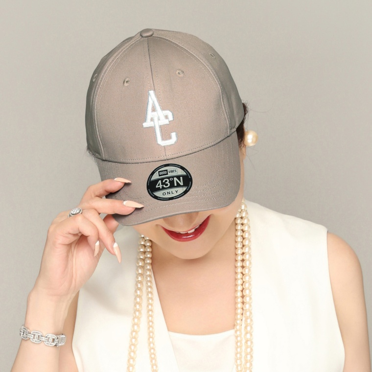 Anne Coquine 刺繍acキャップ