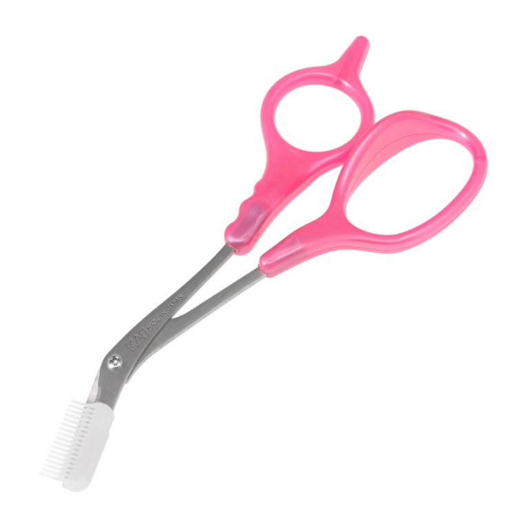 貝印 クシ付き眉バサミDX