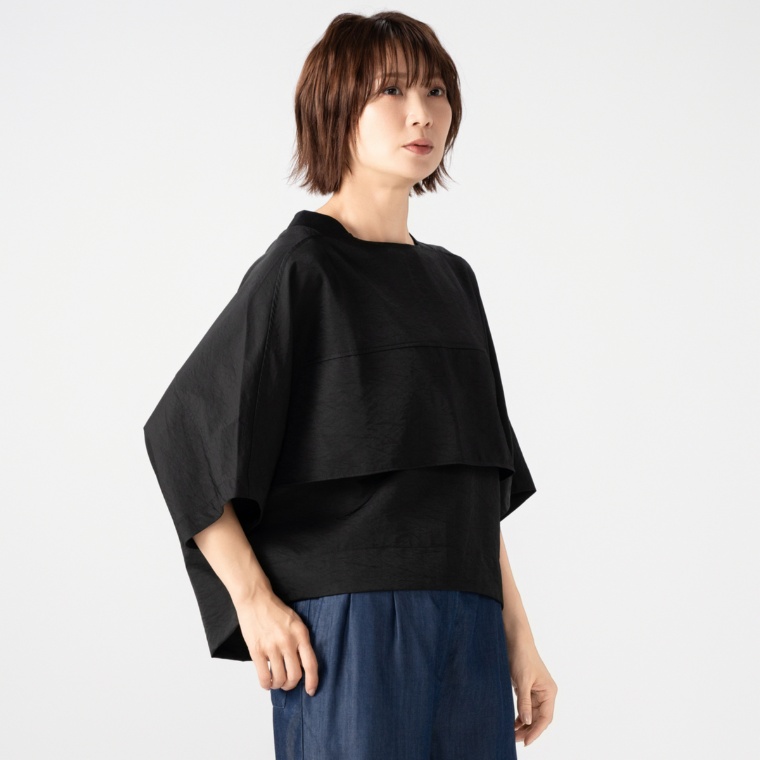 HELA シャンブレーツイルプルオーバー