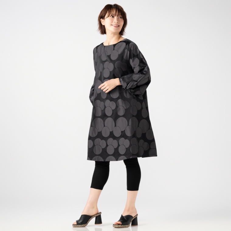 HELA サークルジャガードワンピース