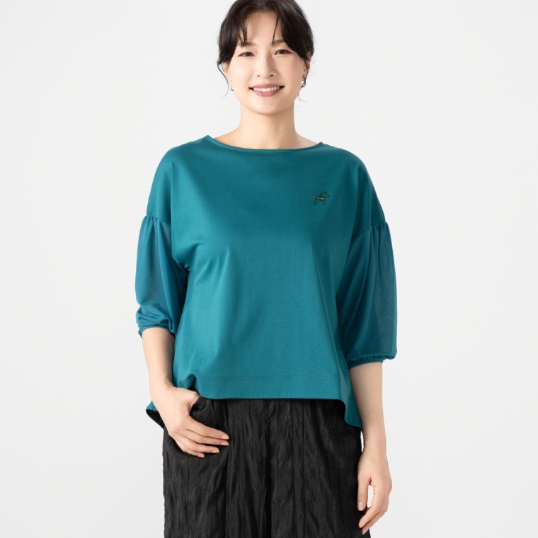 PALLE&Annika Huett ソフトパフスリーブプルオーバー