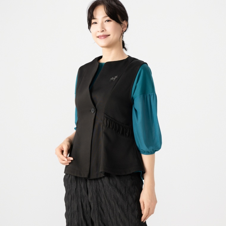 PALLE&Annika Huett マーメイドベスト