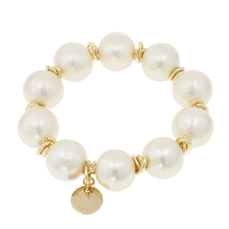 TarTar コットンパールブレスレット[シェリー]