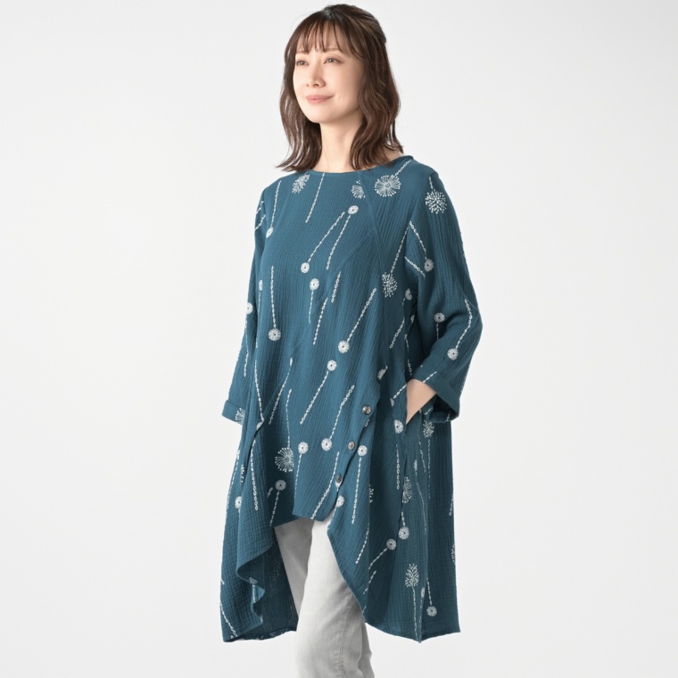 HELA チェーンプリントチュニック[ネット限定]