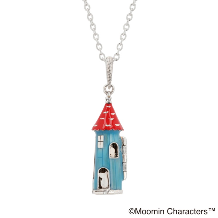 ムーミン シルバー925ムーミンやしきロケットペンダント