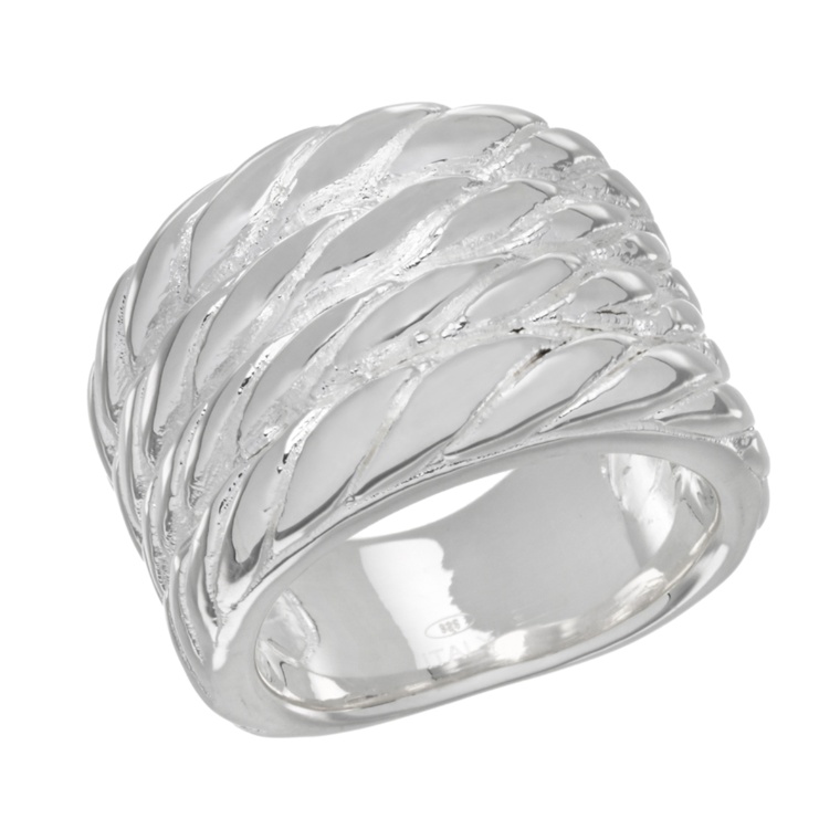 UNOAERRE シルバー925 クワトロコルダ デザイン リング