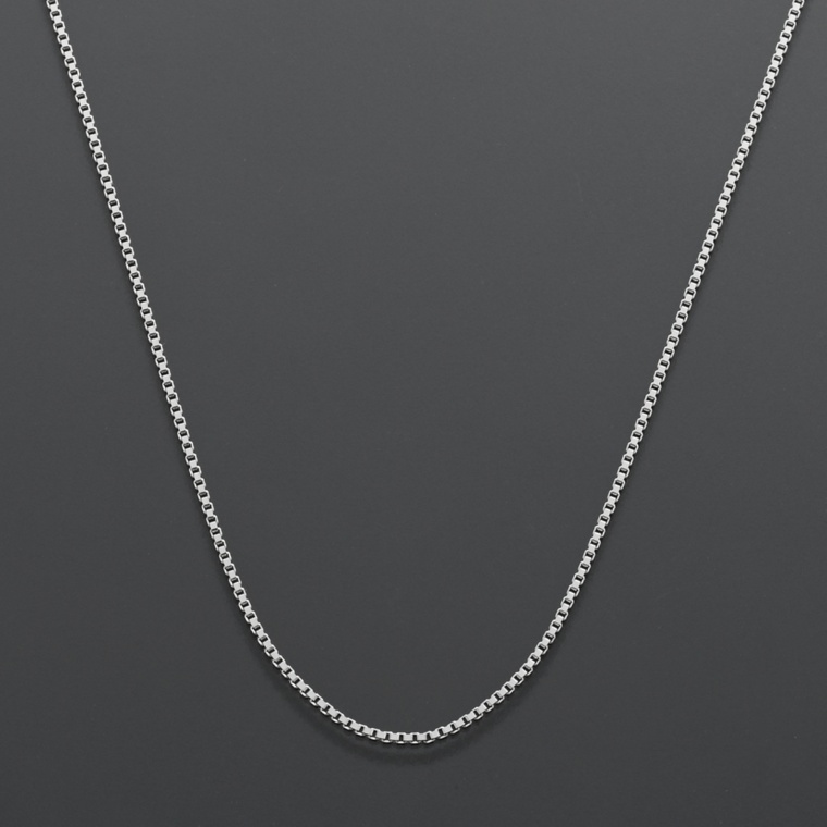 PT950ベネチアンチェーンネックレス スルーピン付