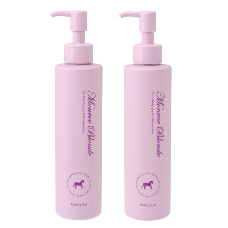 モンローブロンドR馬プラセンタ ピーリングジェル200g×2本