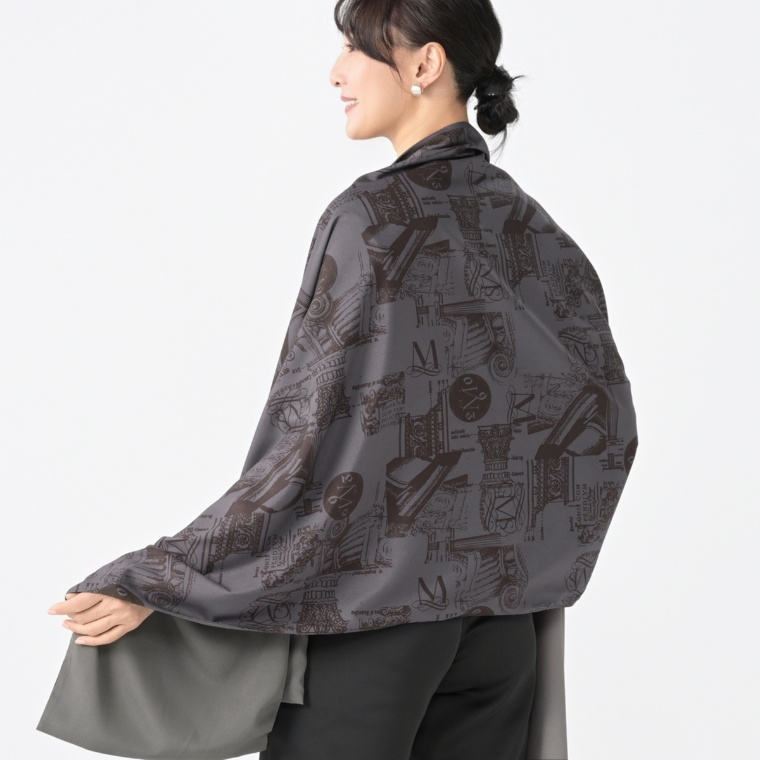 MASAGO プリントロングストール