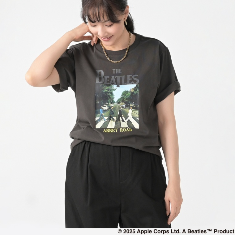 CAPSULE-T×BEATLES/ABBEY ROAD ベーシックTEE