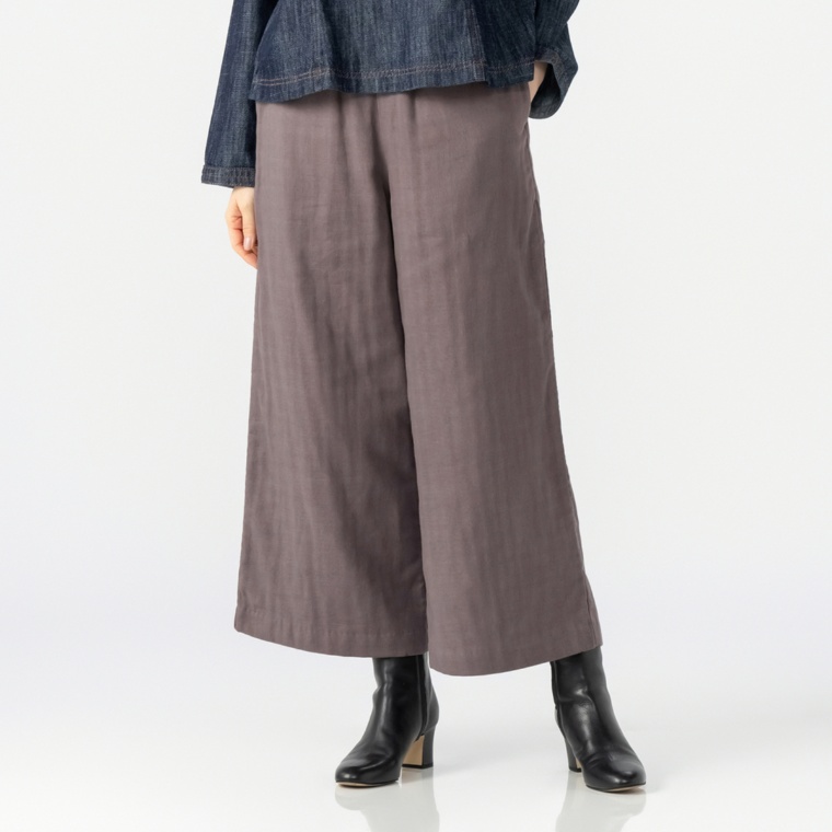 Provador 3重ガーゼ 綿100%ワイドパンツ