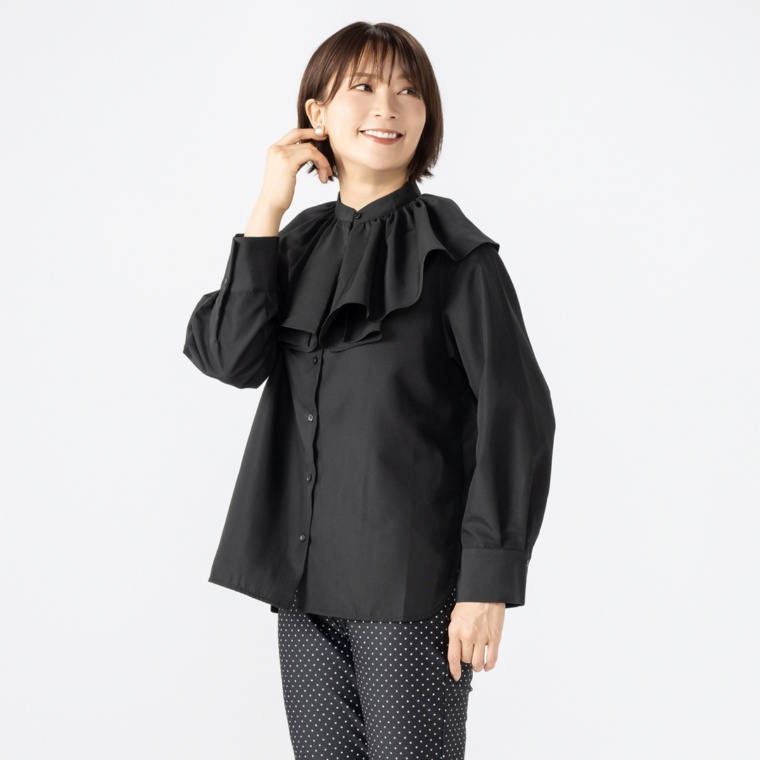 Provador 取外し襟 2wayブラウス