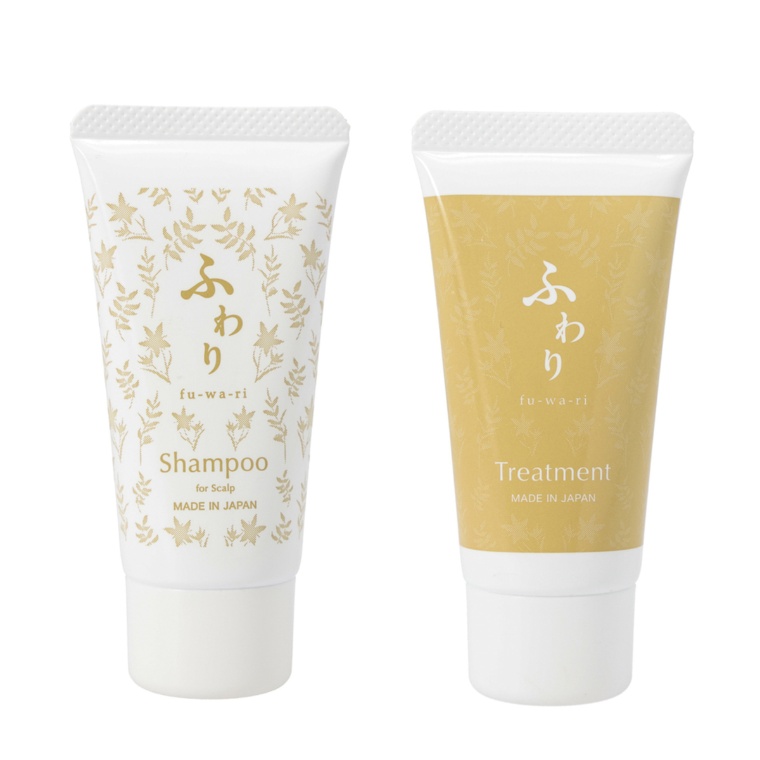 ふわり シャンプー&トリートメントミニサイズ トラベルセット