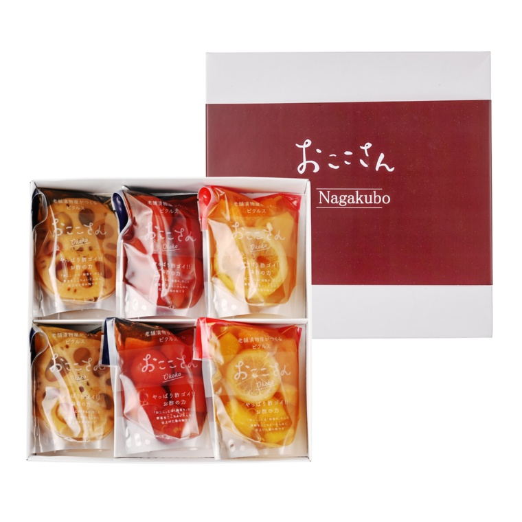 やさい・フルーツのピクルス 3種詰合せ 6袋