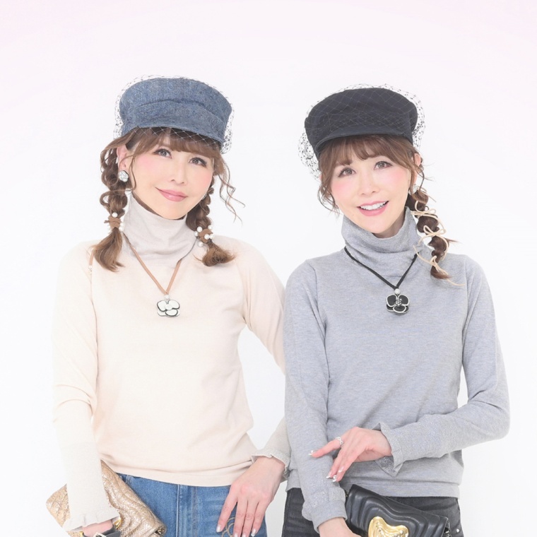 &LOVE 大人上品なキラキララメニットプルオーバー