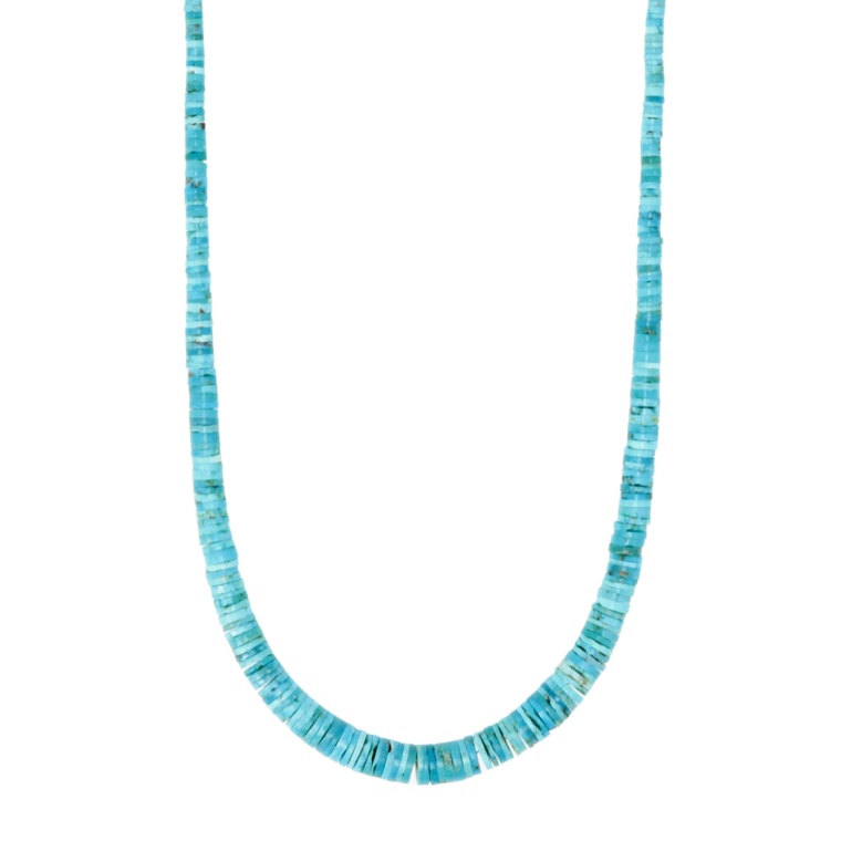 越田雅哉 ターコイズグラデーションネックレス