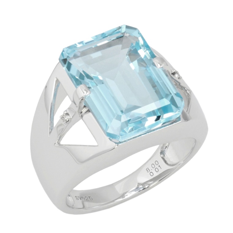 越田雅哉 ブルートパーズデザインリング