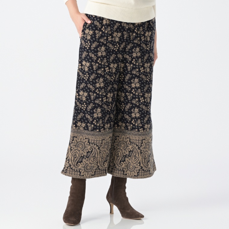 myM 暖かふんわりパンツ