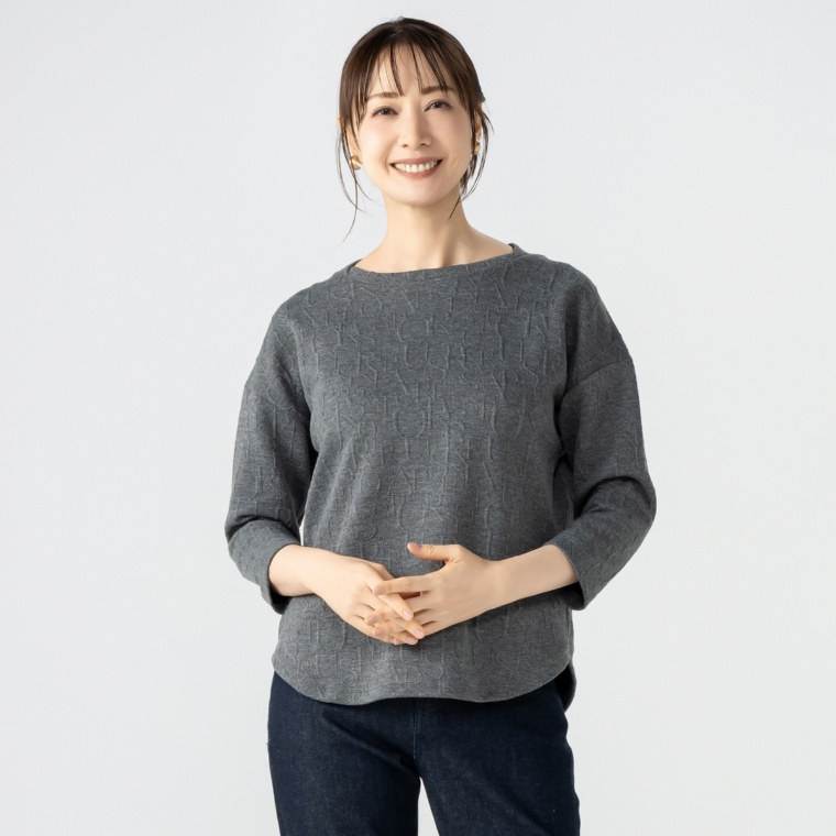 タカシマヤスタイルプリュ フクレジャカードプルオーバー