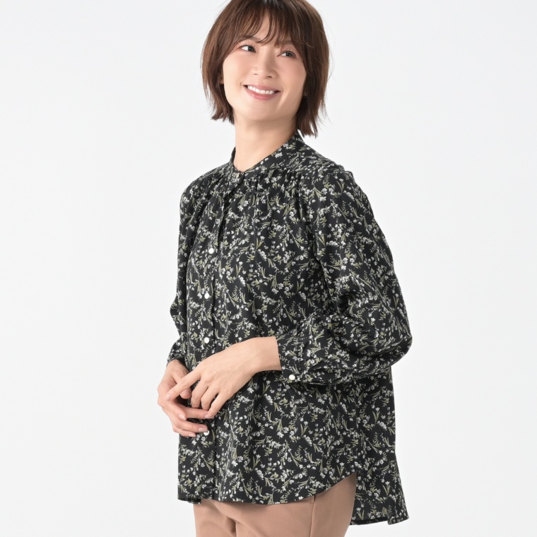 タカシマヤスタイルプリュ プリントブラウス