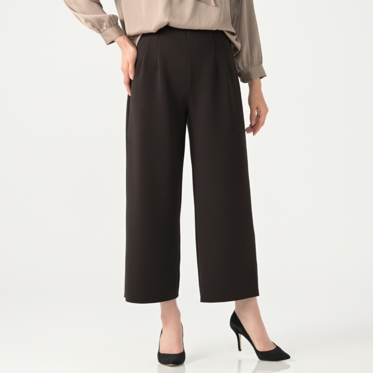 タカシマヤスタイルプリュ ドレープワイドパンツ・ネット限定