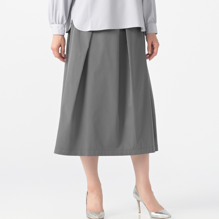 YukaKoshino タックAラインスカート