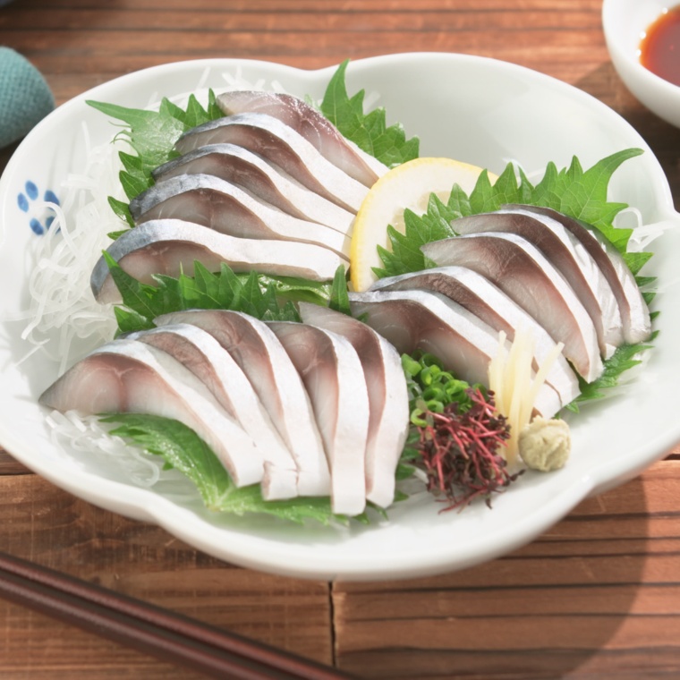 北海道産原料使用 冷凍しめさば 10袋