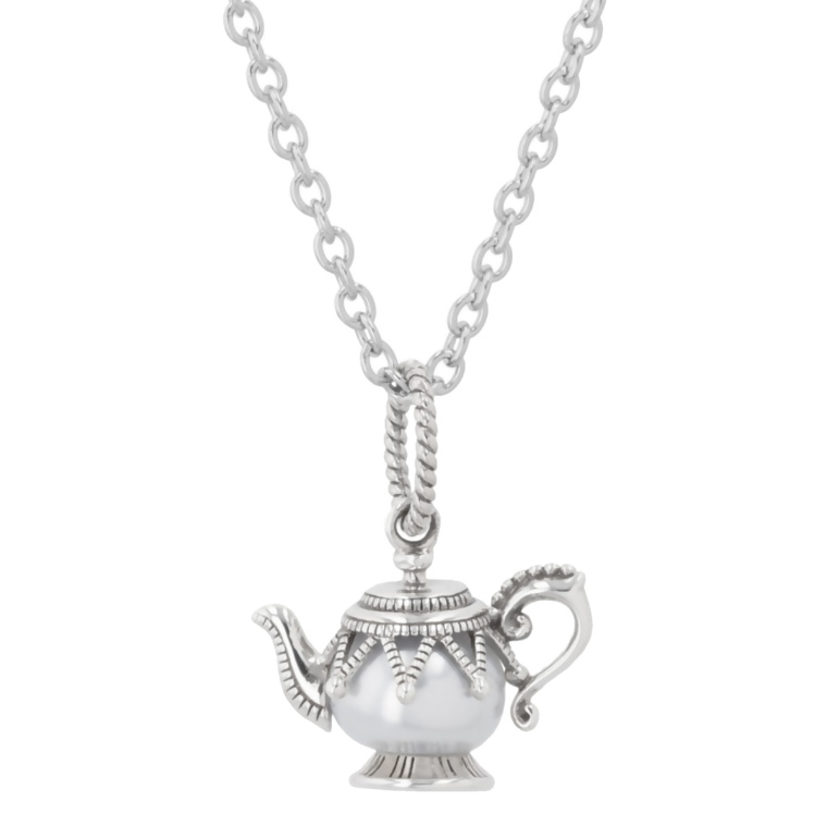 ラフィネ シルバー925 淡水パールティーポットペンダント