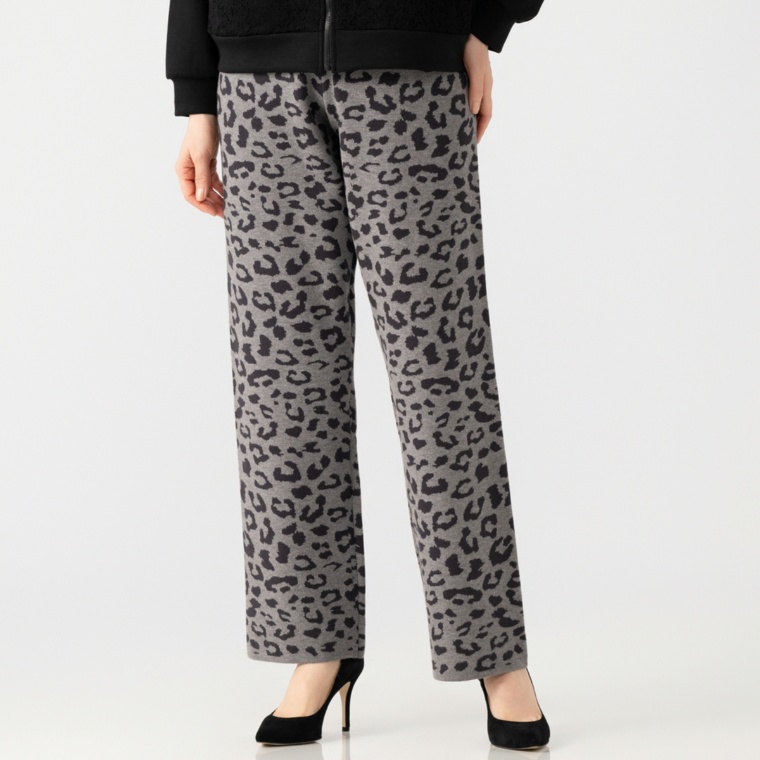 Provador ダブルジャカードニットパンツ