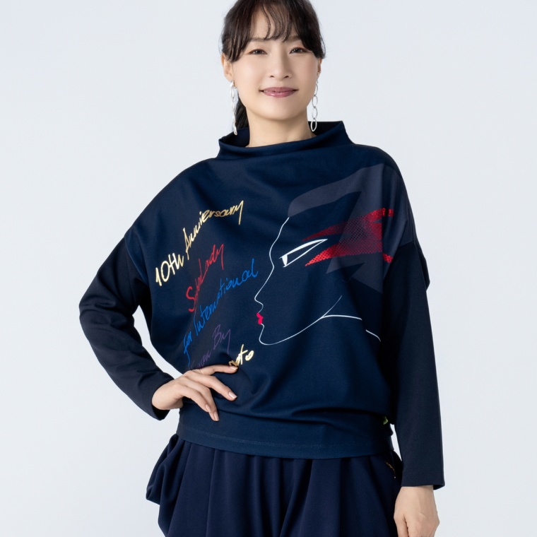 SUPERLADY メモリアルLADYバンザイスリーブプルオーバー