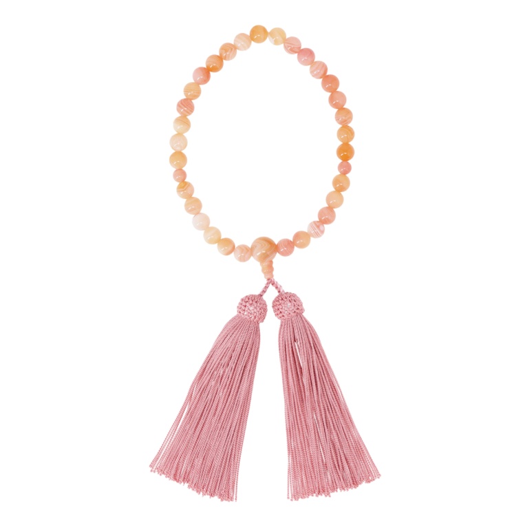 縞瑪瑙念珠 女性用