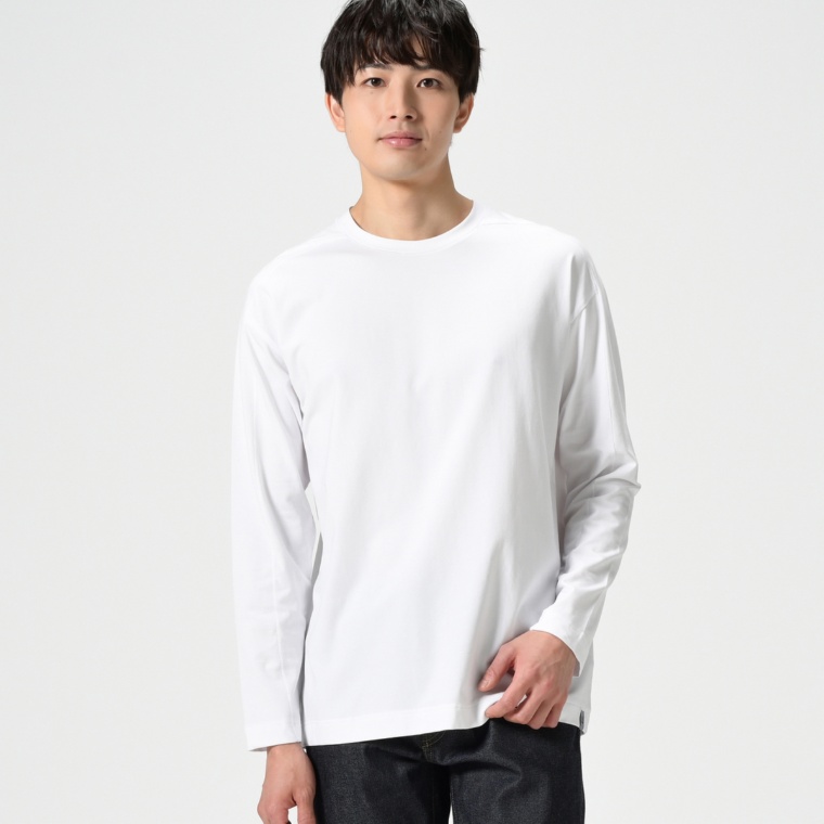 Lucca Uomo alla moda ロングスリーブTシャツ