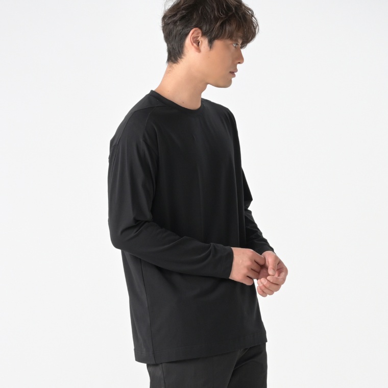 Lucca Uomo alla moda ロングスリーブTシャツ