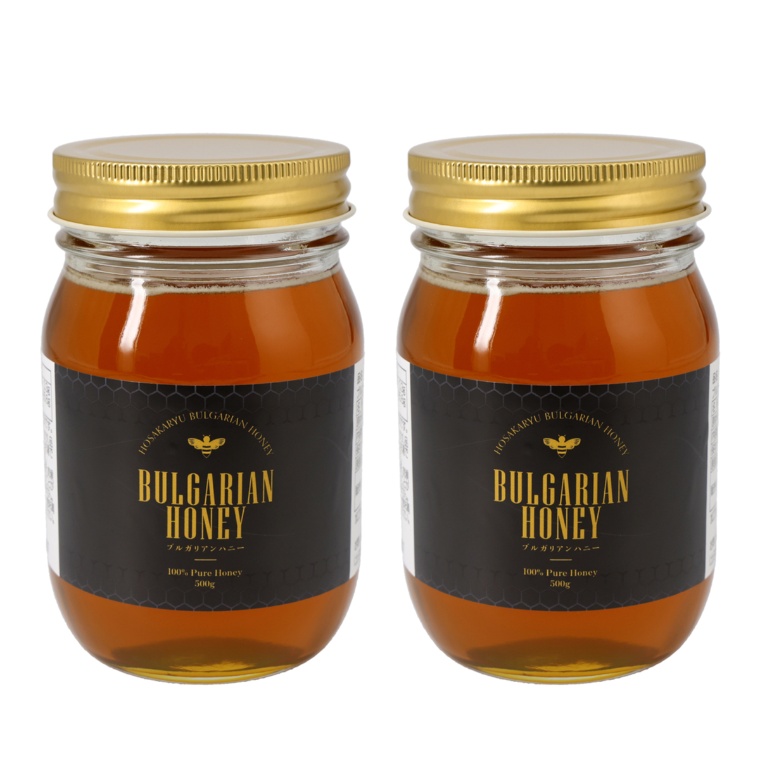 保阪流 ブルガリアンハニー 1kg[500ｇ×2本]