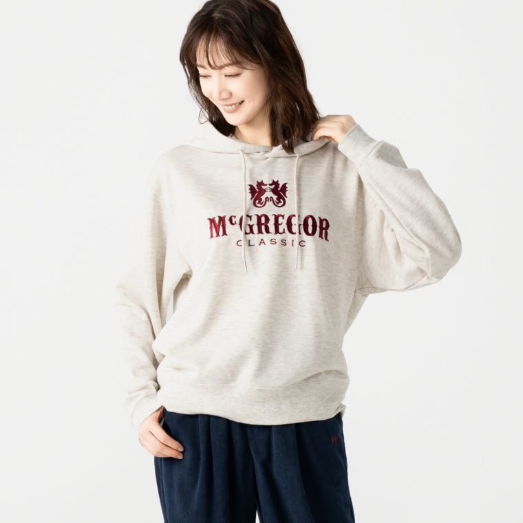 McGREGOR CLASSIC ロゴ刺繍パーカー
