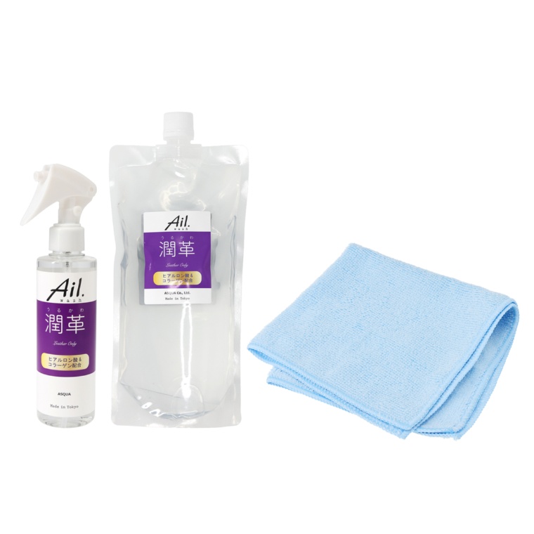 アイルウォッシュ潤革 スプレーボトル200ml&詰替500ml