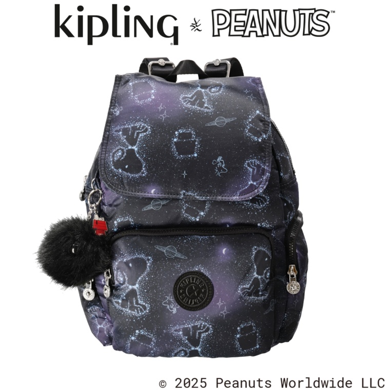 KiplingxPEANUTS シティジップS バックパック
