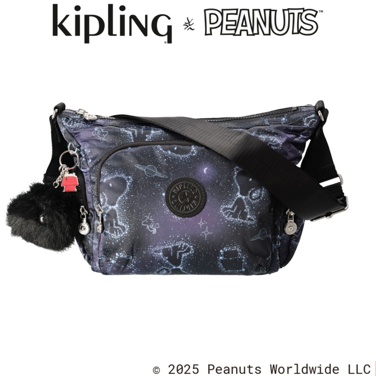 KiplingxPEANUTS ガブS ショルダーバッグ