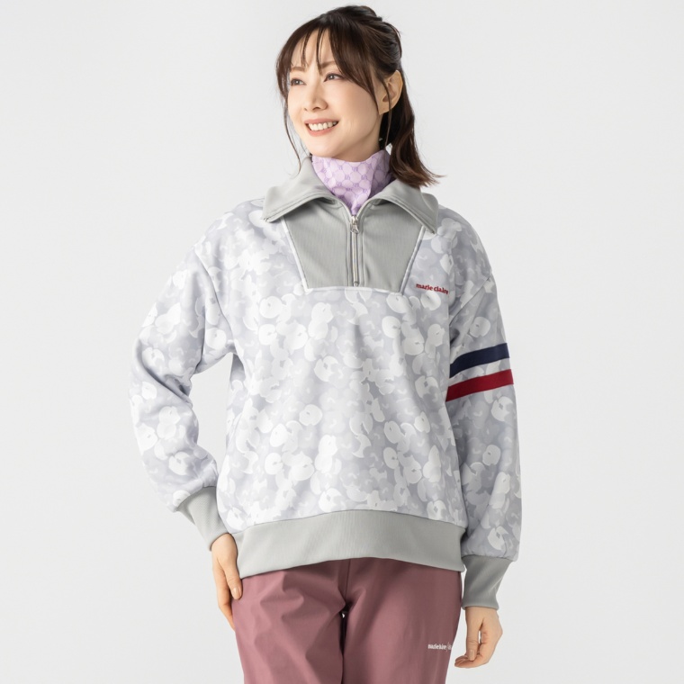 marie claire/bis ビッグカラープルオーバー