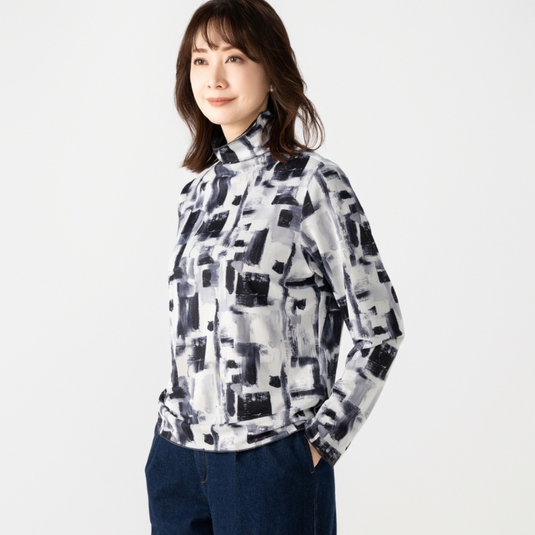 SPECCHIO パワーネット2枚重ねトップス